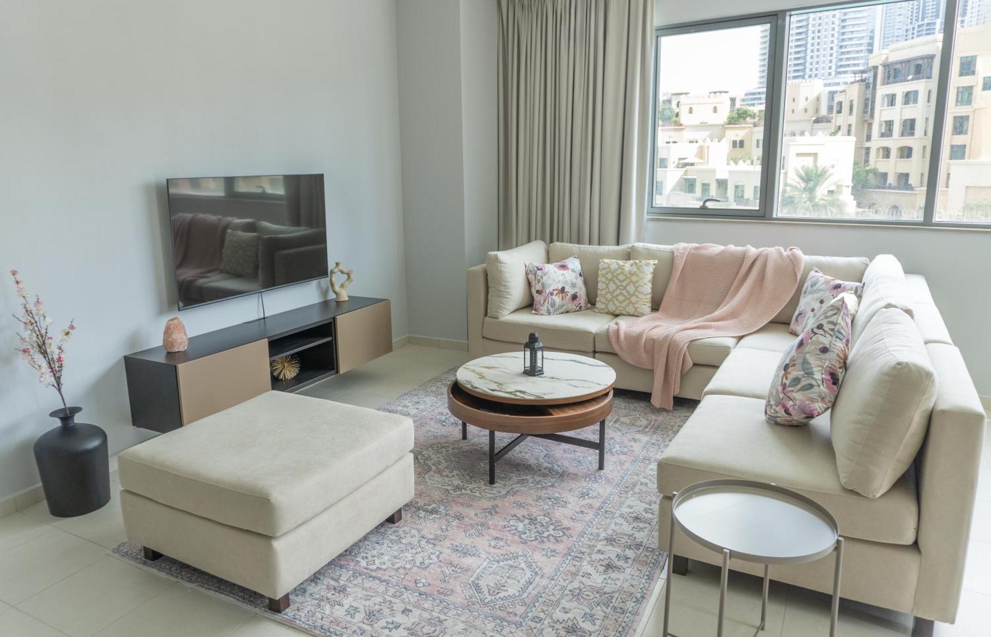 Apartamento Downtown Oasis, Burj Khalifa Views, Luxury Amenities Dubái Exterior foto